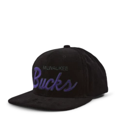 Mitchell & Ness Cord Script Snapback HWC