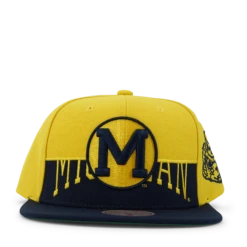 Mitchell & Ness Michigan Half & Half Snapback 11 Mitchell & Ness Michigan Half & Half Snapback -SoleStory Butik 60893 45 005