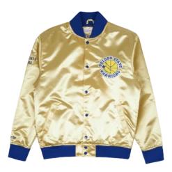 Mitchell & Ness Warriors Lightweight Satin Jacket