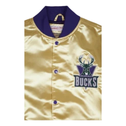 Mitchell & Ness Bucks Lightweight Satin Jacket -SoleStory Butik 60893 69 003