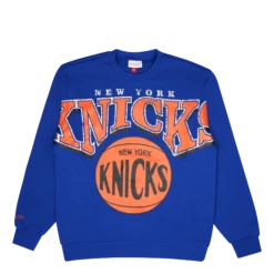Mitchell & Ness Fleece Crew Royal