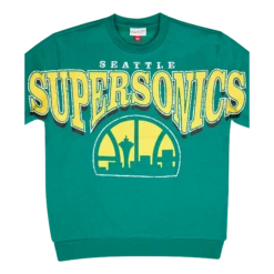 Mitchell & Ness Fleece Crew Dark -SoleStory Butik 60893 81 005