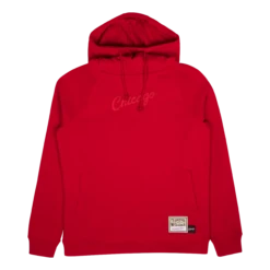 Mitchell & Ness Women's Bulls Funnel Neck Fleece 3.0