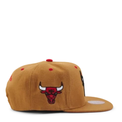 Mitchell & Ness Bulls Wheat Tc Snapback -SoleStory Butik 60894 29 004