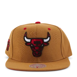 Mitchell & Ness Bulls Wheat Tc Snapback -SoleStory Butik 60894 29 005