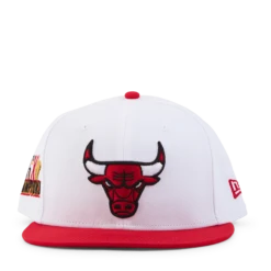 NEW ERA BULLS WHITE CROWN PATCHES 9FIFTY -SoleStory Butik 60969 21 005