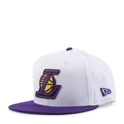 NEW ERA LAKERS WHITE CROWN PATCHES 9FIFTY
