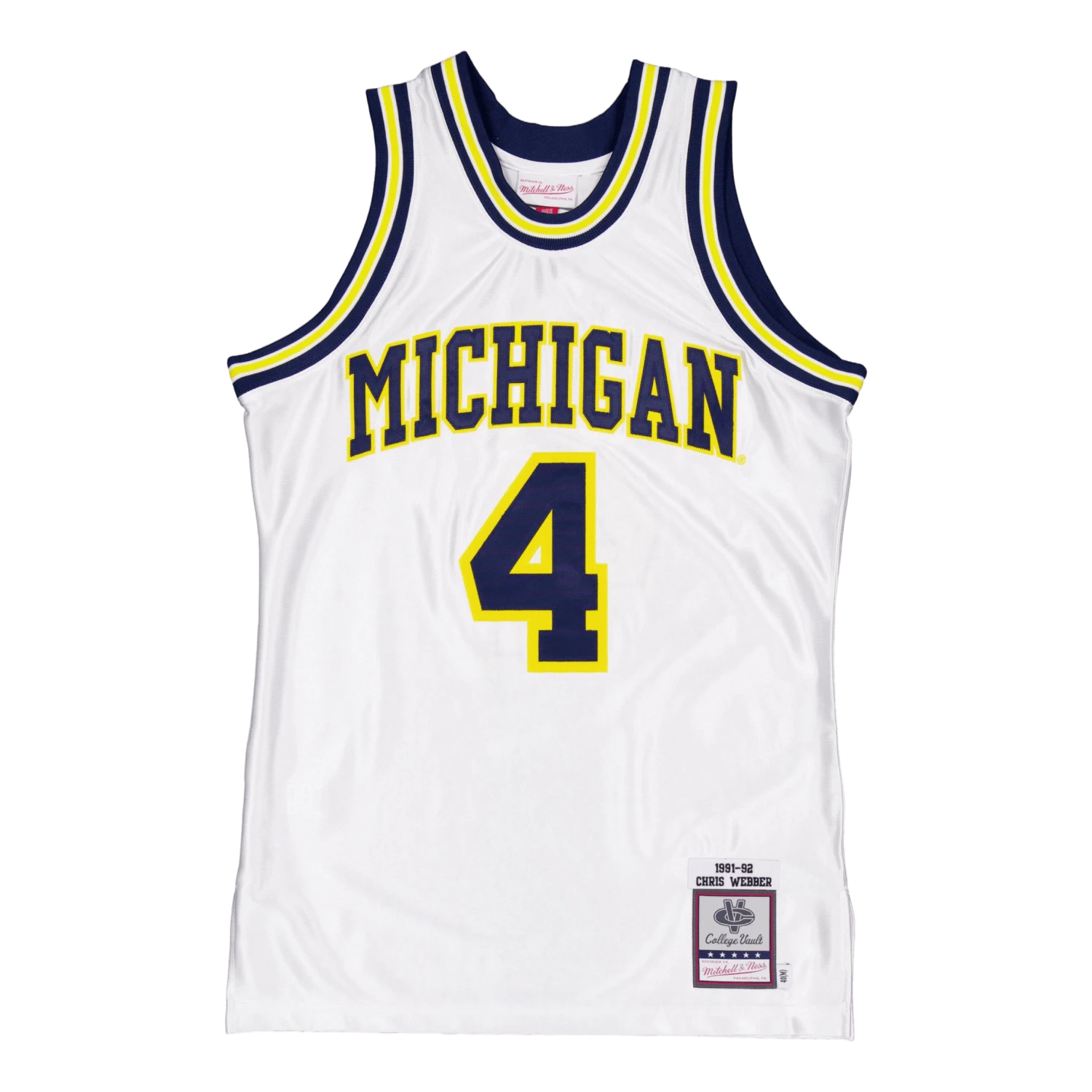 Mitchell & Ness Wolwerines Authentic Jersey - Chris Webber 91 3 Mitchell & Ness Wolwerines Authentic Jersey - Chris Webber 91