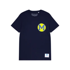 Mitchell & Ness Wolverines Large Left Chest Logo Tee