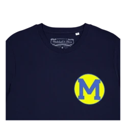 Mitchell & Ness Wolverines Large Left Chest Logo Tee 7 Mitchell & Ness Wolverines Large Left Chest Logo Tee -SoleStory Butik 60975 67 003