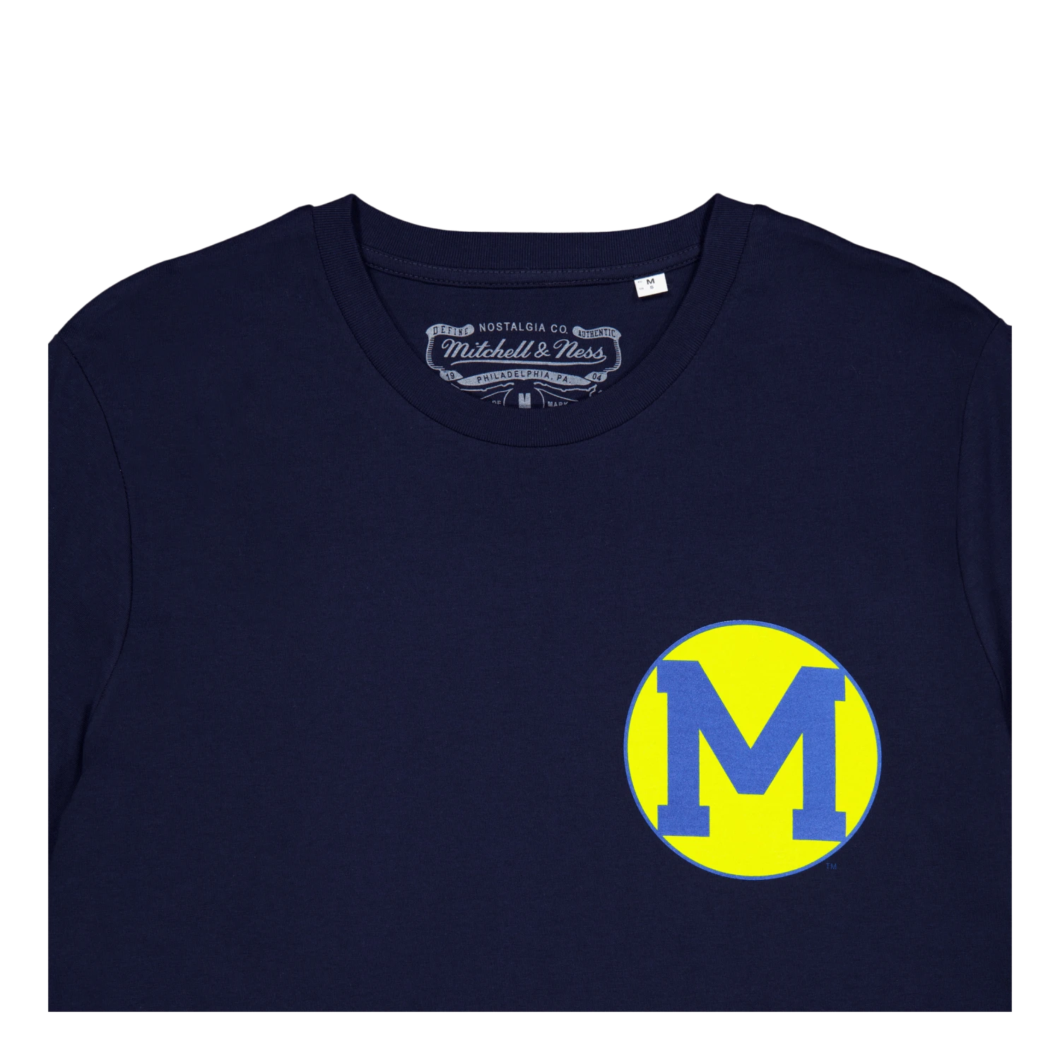 Mitchell & Ness Wolverines Large Left Chest Logo Tee 5 Mitchell & Ness Wolverines Large Left Chest Logo Tee - Bild 3