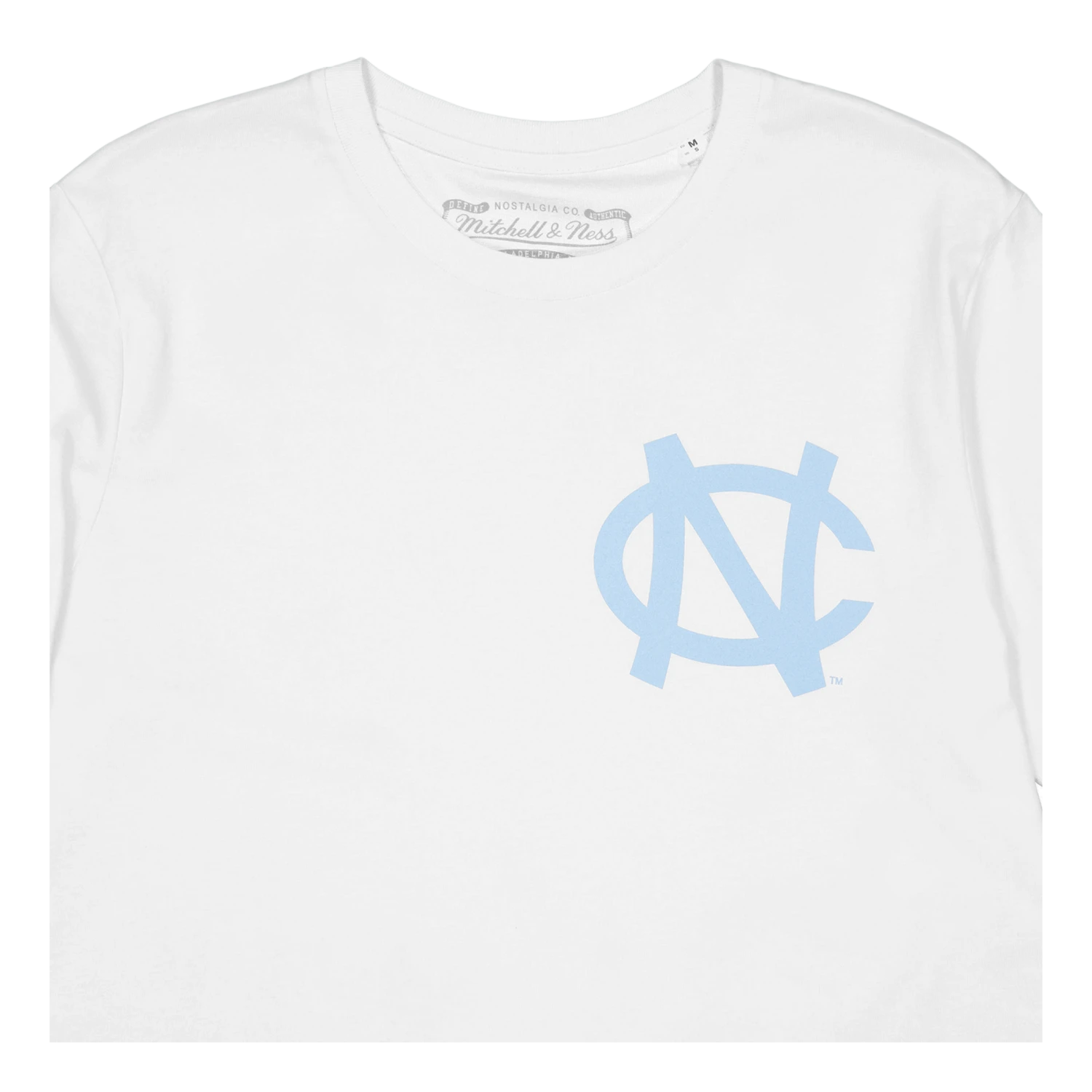 Mitchell & Ness UNC Large Left Chest Logo Tee 5 Mitchell & Ness UNC Large Left Chest Logo Tee - Bild 3
