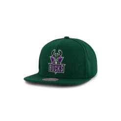 Mitchell & Ness Bucks Conference Patch Snapback HWC