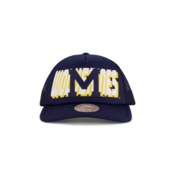 Mitchell & Ness Wolwerines Billboard Trucker Snapback -SoleStory Butik 60976 28 005