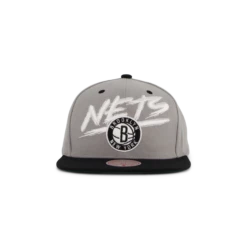 Mitchell & Ness Nets Transcript Snapback -SoleStory Butik 60976 45 005