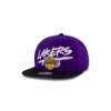 Mitchell & Ness Lakers Transcript Snapback