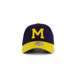 Mitchell & Ness Wolwerines Team 2 Tone 2.0 Dad Strapback -SoleStory Butik 60976 78 005