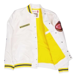Mitchell & Ness Warriors M&N City Collection Lightweight Satin Jacket -SoleStory Butik 60976 86 004