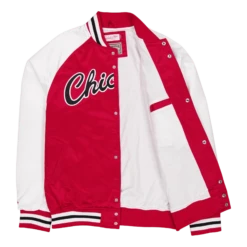 Mitchell & Ness Bulls Primetime Lightweight Satin Jacket -SoleStory Butik 60976 95 004