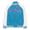 Mitchell & Ness Hornets Primetime Lightweight Satin Jacket