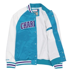 Mitchell & Ness Hornets Primetime Lightweight Satin Jacket -SoleStory Butik 60976 96 004