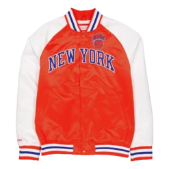 Mitchell & Ness Knicks Primetime Lightweight Satin Jacket