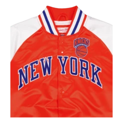 Mitchell & Ness Knicks Primetime Lightweight Satin Jacket -SoleStory Butik 60977 00 003
