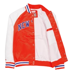 Mitchell & Ness Knicks Primetime Lightweight Satin Jacket -SoleStory Butik 60977 00 004