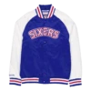 Mitchell & Ness 76ers Primetime Lightweight Satin Jacket -SoleStory Butik 60977 01 001