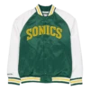 Mitchell & Ness Supersonics Primetime Lightweight Satin Jacket -SoleStory Butik 60977 02 001