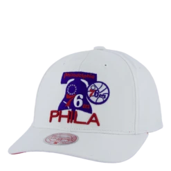 Mitchell & Ness 76ers All In Pro Snapback HWC