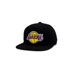Mitchell & Ness Lakers Black Cord Snapback