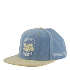 Mitchell & Ness Hornets Blue Jean Baby Fitted HWC