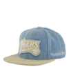 Mitchell & Ness 76ers Blue Jean Baby Fitted HWC