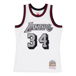 Mitchell & Ness Lakers Cracked Cement Swingman Jersey 1996 O'Neal