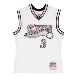 Mitchell & Ness 76ers Cracked Cement Swingman Jersey 2000 Iverson