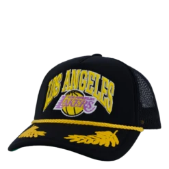 Mitchell & Ness Lakers Gold Leaf Trucker HWC