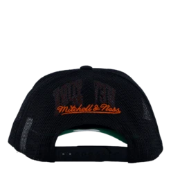 Mitchell & Ness Knicks Gold Leaf Trucker HWC -SoleStory Butik 60982 78 003