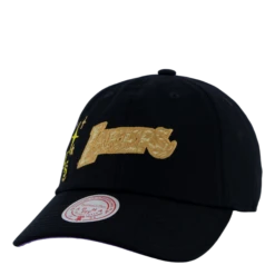 Mitchell & Ness Lakers Sidewalk Sketch Strapback HWC