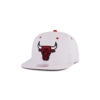 Mitchell & Ness Bulls White Team Color Snapback 1 Mitchell & Ness Bulls White Team Color Snapback -SoleStory Butik 60983 81 001