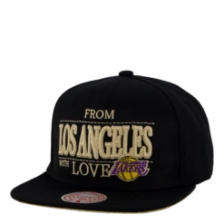 Mitchell & Ness Lakers With Love Snapback