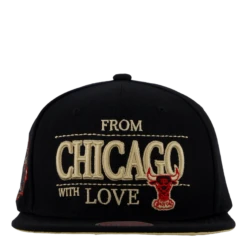 Mitchell & Ness Bulls With Love Snapback HWC -SoleStory Butik 60983 88 005