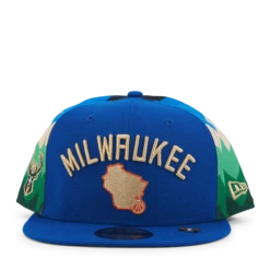 NEW ERA BUCKS M 9FIFTY NBA CE 22 -SoleStory Butik 61009 85 005