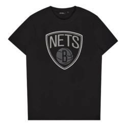 NEW ERA Nba Outline Logo Tee Bronet Blkwhi