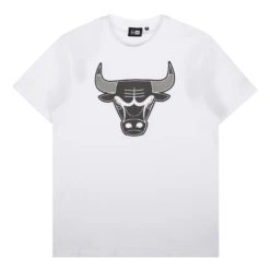NEW ERA Bulls Nba Outline Logo Tee