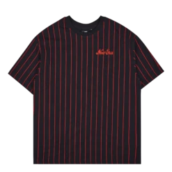 NEW ERA Oversized Pinstripe Tee Newer Nvyatr