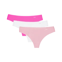 Under Armour Ps Thong 3pack Pink Elixir