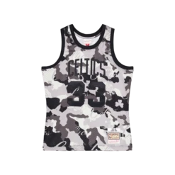 Mitchell & Ness Boston Celtics Ghost Camo Swingman Larry Bird 1985-86 Jersey