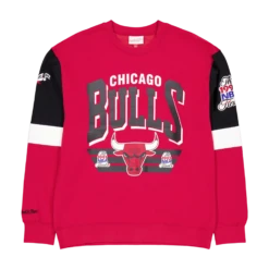 Mitchell & Ness Bulls All Over Crew 3.0
