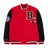 Mitchell & Ness Bulls Team Legacy Varsity Jacket
